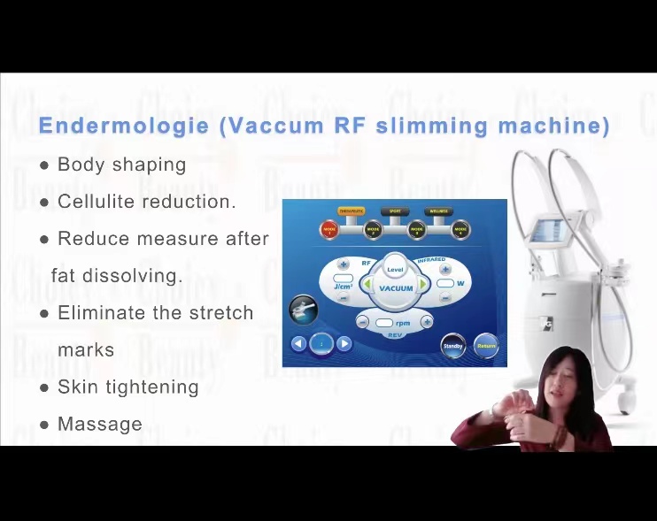 Endermologie(Vaccum RF slimming machine)