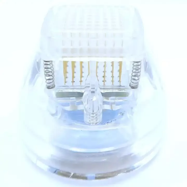 Adjustable depth 64 pins for microneedling machine