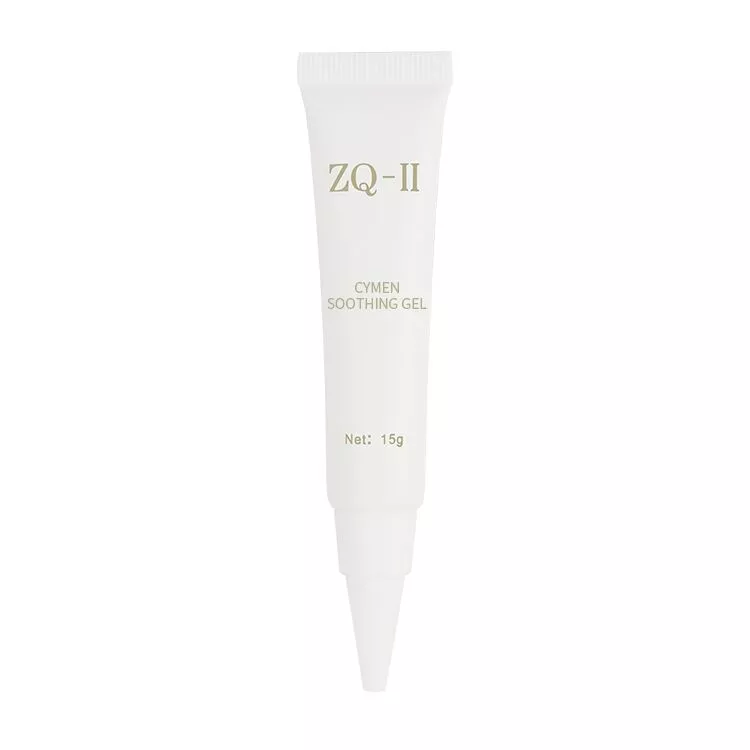 Cymene soothing gel for acne treatment
